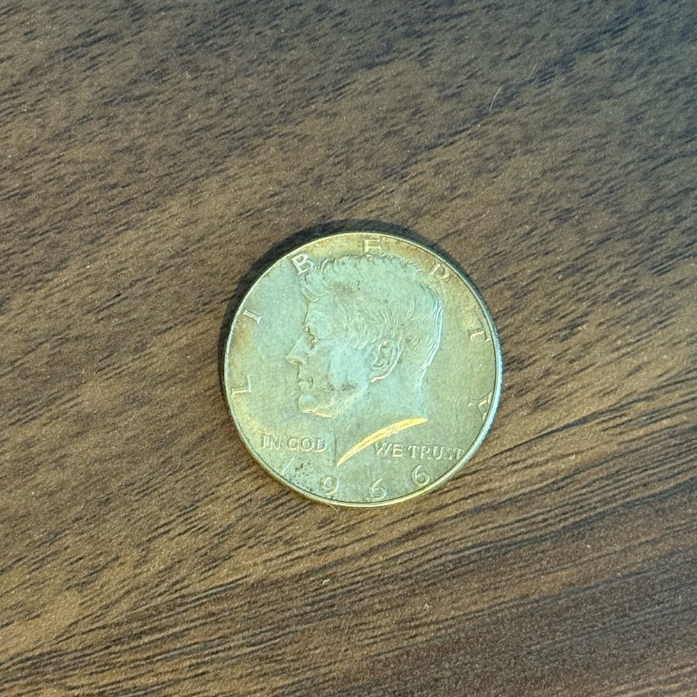 1966 Kennedy Half Dollar Coin